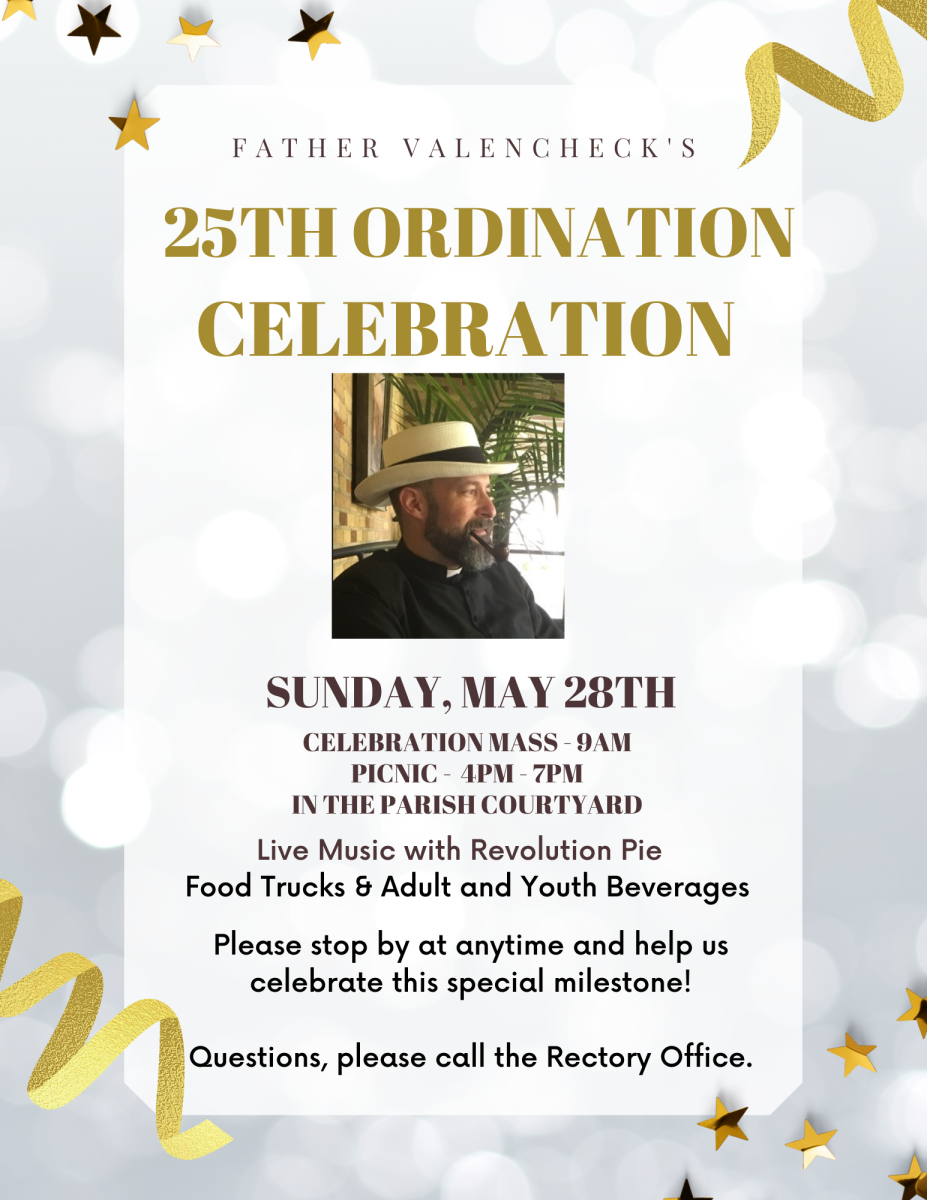 Join Us For Father S Ordination Anniversary Saint Sebastian Parish